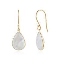 Rainbow Moonstone Hanging earrings model E010574