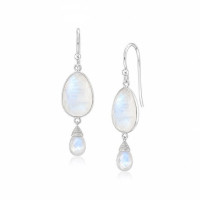 Rainbow Moonstone Hanging earring model E5-075