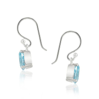 Blue Topaz Hanging earring model E6-013