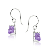 Amethist Oorhanger model E6-046
