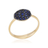  Blauwe Saffier Ring model R011371