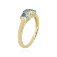 Blauwe Topaas Ring model R05689