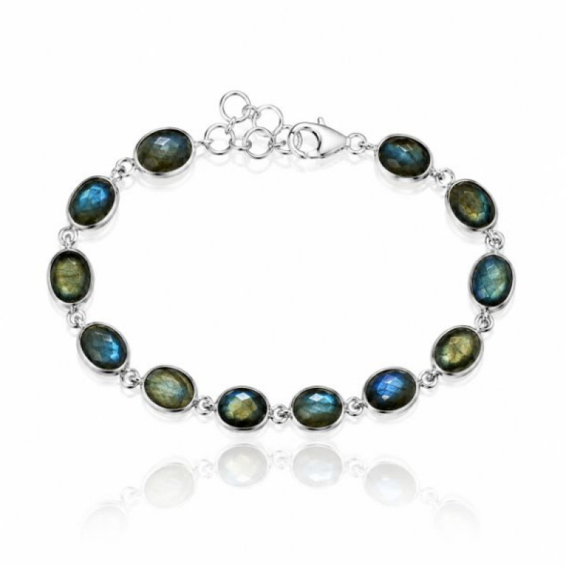 Labradoriet Armband model B5-029