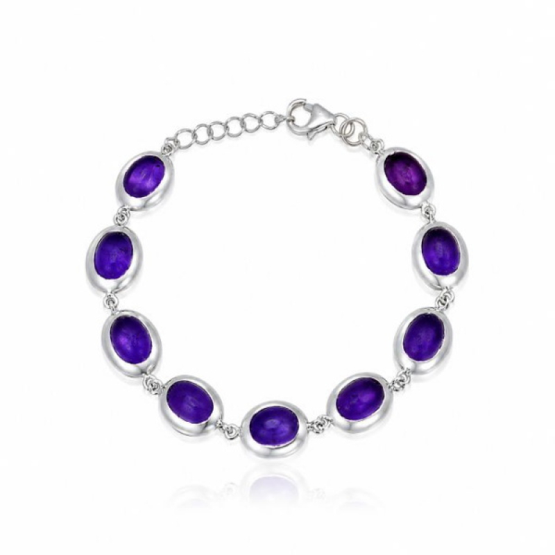 Amethist Armband model B5-060