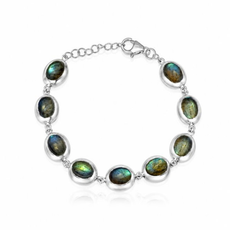 Labradoriet Armband model B5-060