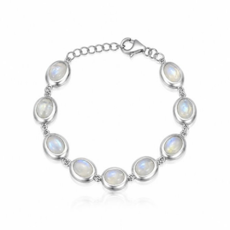 Regenboog Maansteen Armband model B5-060