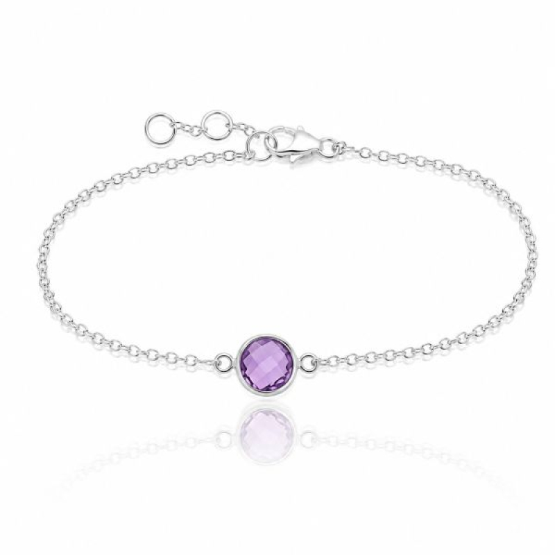 Amethyst bracelet Model B6-008
