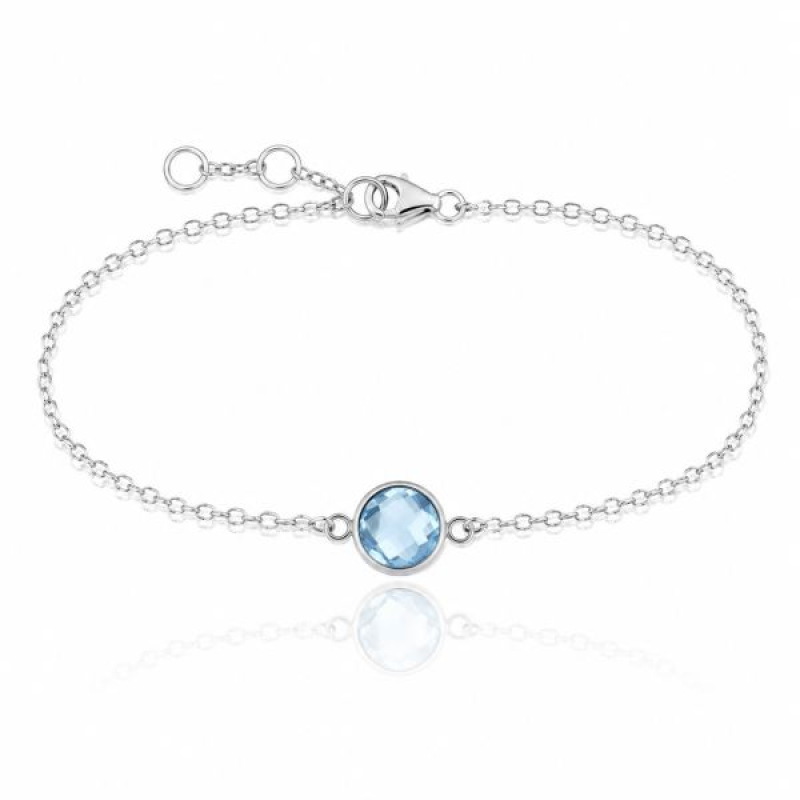 Blue Topaz bracelet Model B6-008