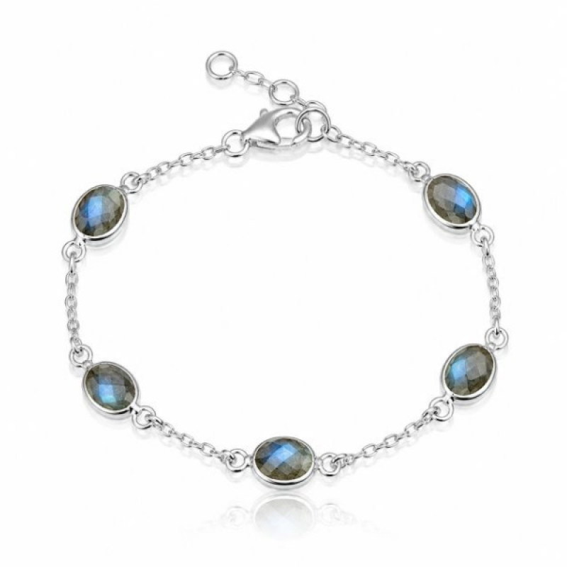 Labradoriet Armband model B7-008