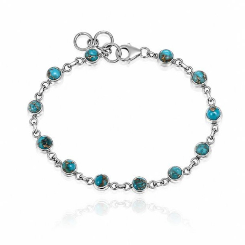 Koper Turkoois Armband model B9-001
