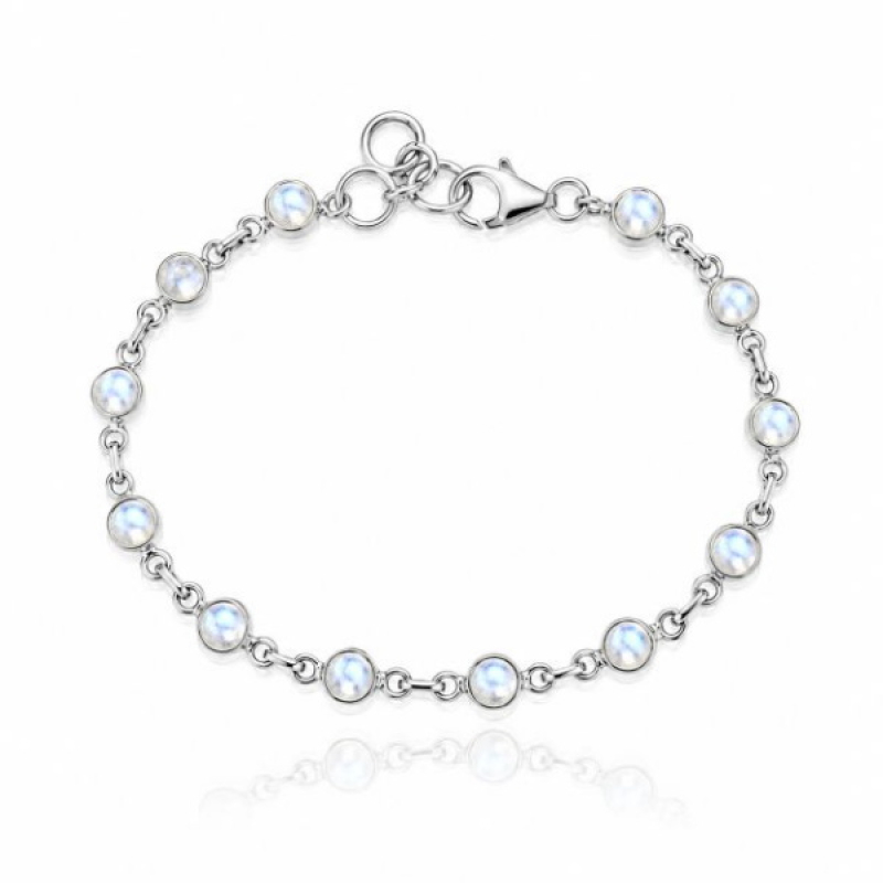 Regenboog Maansteen Armband model B9-001