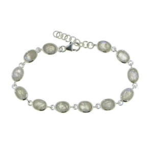 Rainbow Moonstone Bracelet model B5-029