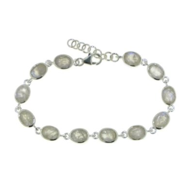 Regenboog Maansteen Armband model B5-029