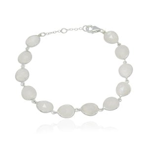 Rainbow Moonstone Bracelet model B5-059