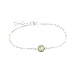 Prehnite bracelet Model B6-008