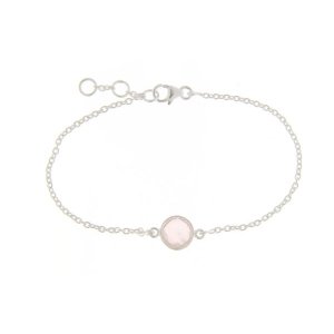 Rose Quartz bracelet Model B6-008