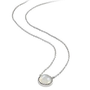 Rainbow Moonstone Necklace model N7-011