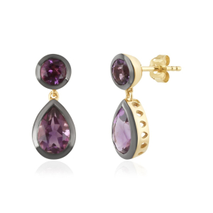 Amethyst Studs model E015930 Amethyst Studs model E015930