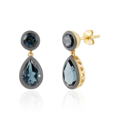 Blue Topaz London Studs model E015930