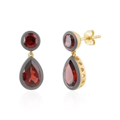 Garnet Studs model E015930