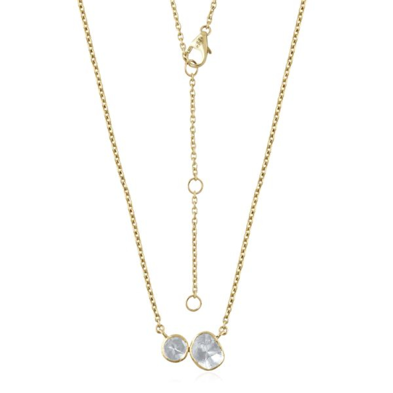 Polki diamant Collier model N016445