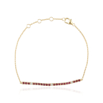 Robijn Tennisarmband met diamant model B012760