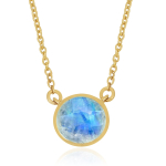 Regenboog Maansteen Collier model N011150