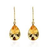 Citrine Hanging earrings model E010574