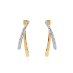 Creolen met diamant model E011566