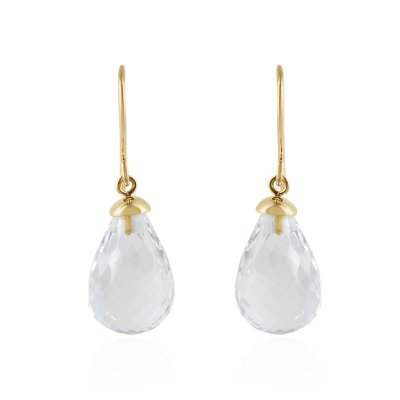 Rock Crystal Hanging earrings model E015033