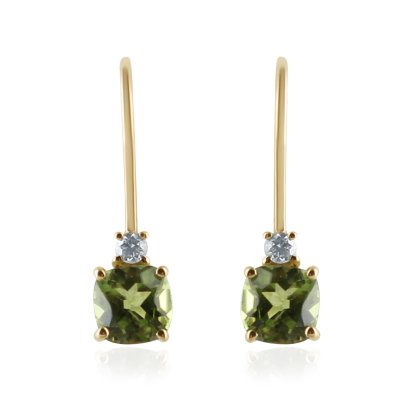 Peridot Hanging earrings model E015063