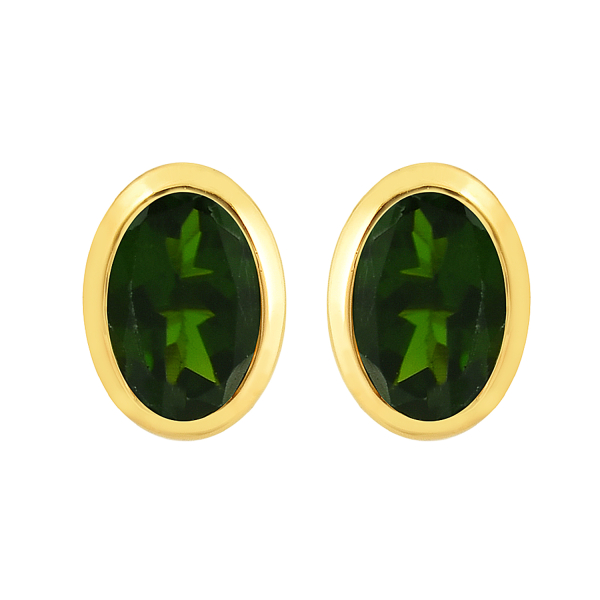 Chroom Diopsiet Oorstekers model E17469