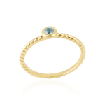 Blue Topaz Ring model R010289