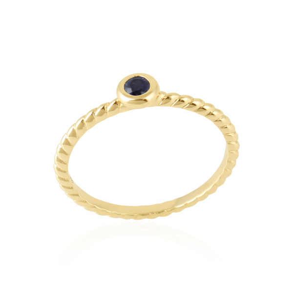  Blauwe Saffier Ring model R010289