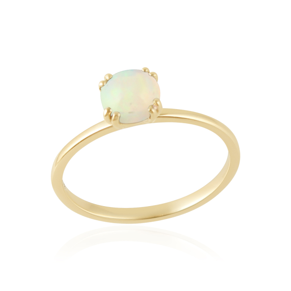 Ethiopische Opaal Ring model R015064