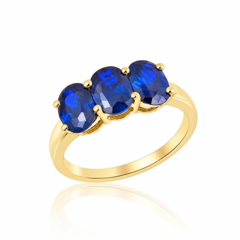 Blue Sapphire Ring model R04316