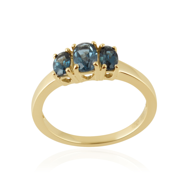 Blauwe Topaas london Ring model R05689