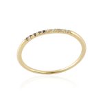  Blauwe Saffier met diamant Ring model RL800314