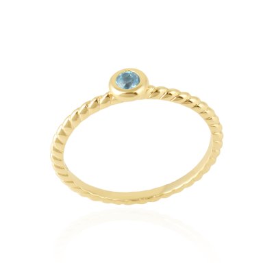 Blue Topaz Ring model R010289