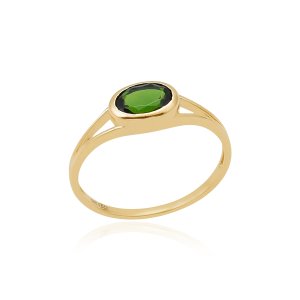 Chroom Diopsiet Ring model R17470 Chroom Diopsiet Ring model R17470
