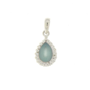 Chalcedony aqua Pendant model P6-034