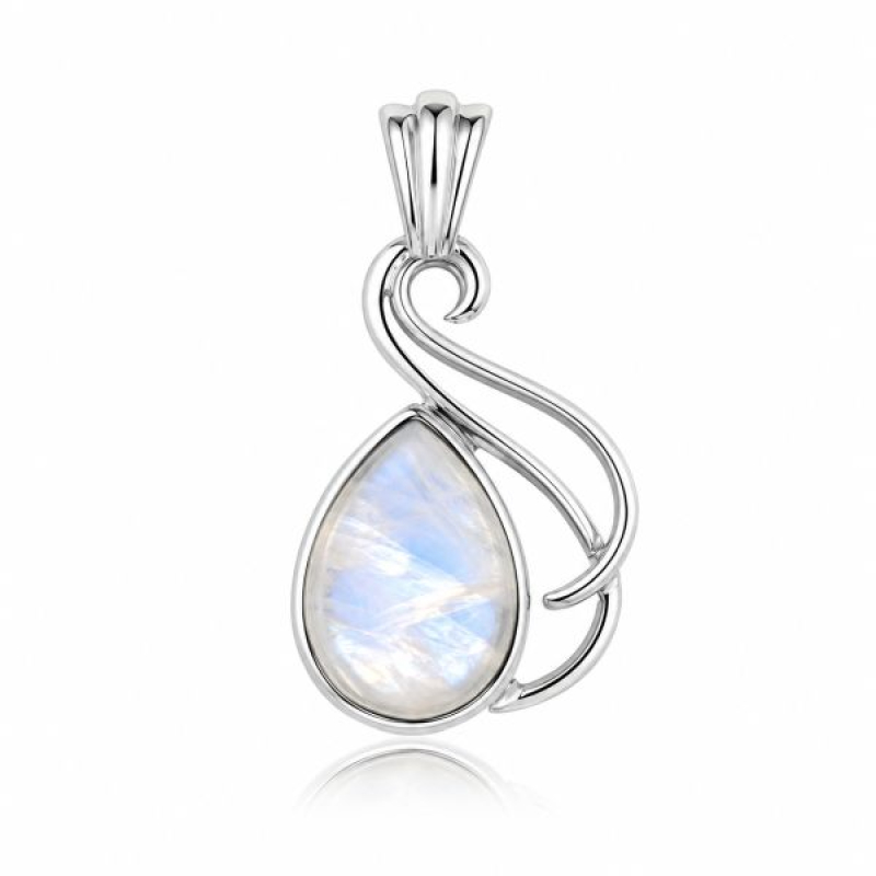 Rainbow Moonstone Pendant model P1-269