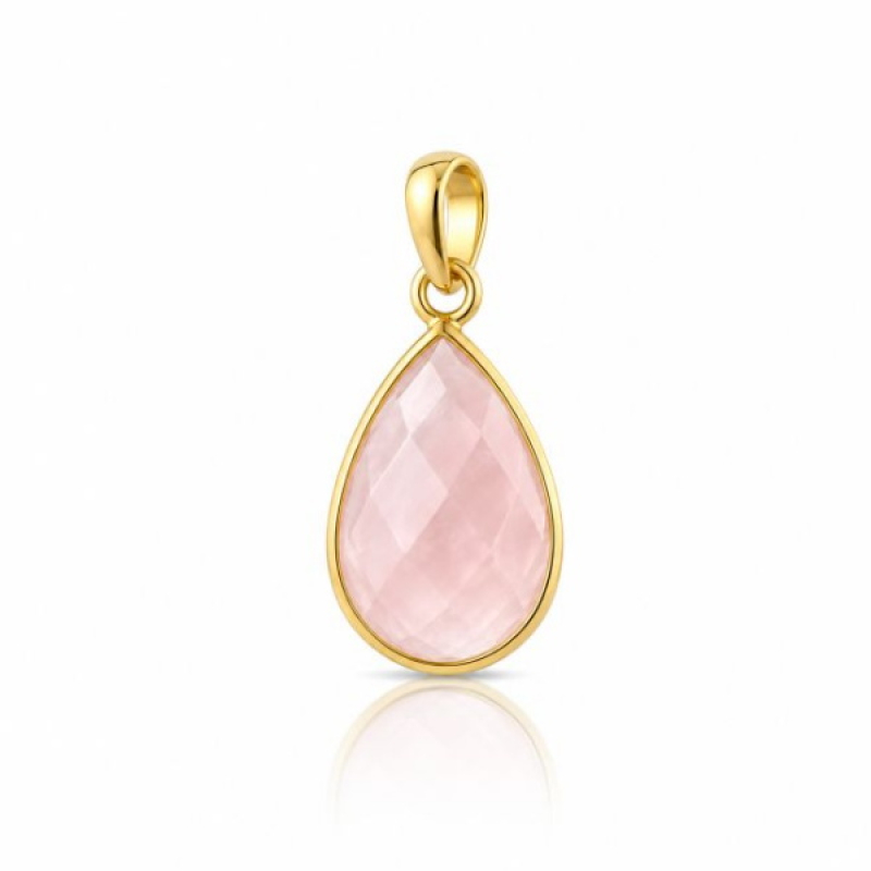 Rose Quartz Pendant model P5g-033