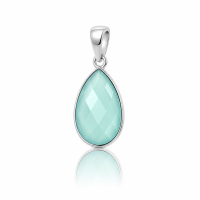 Chalcedoon aqua Hanger model P6-020