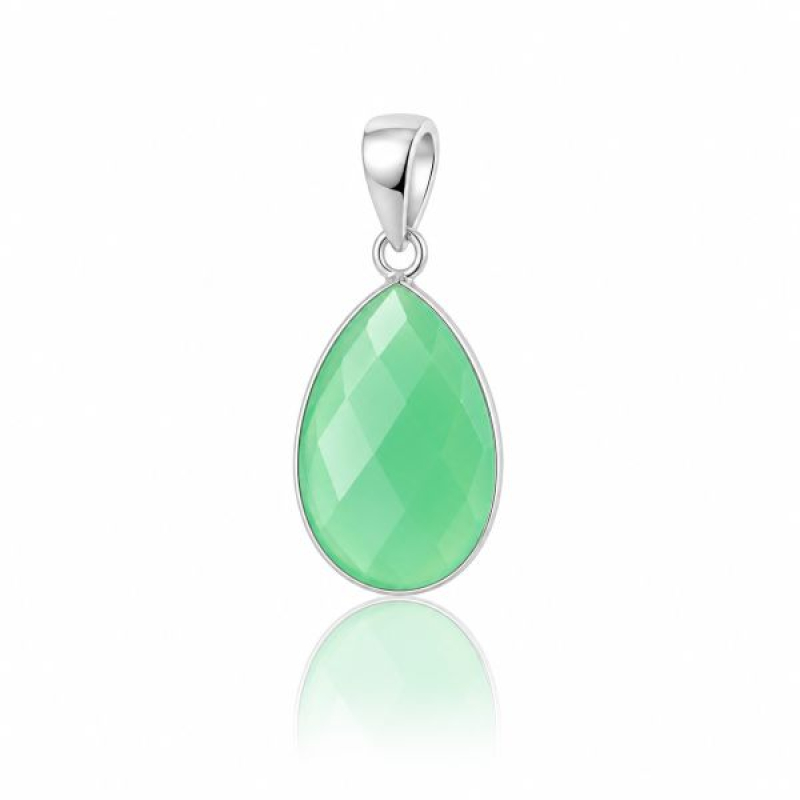 Chrysopraas Hanger model P6-020