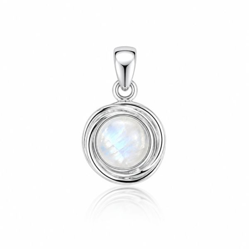Rainbow Moonstone Pendant model P6-022