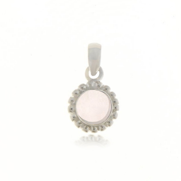 Rose Quartz Pendant model P6-026