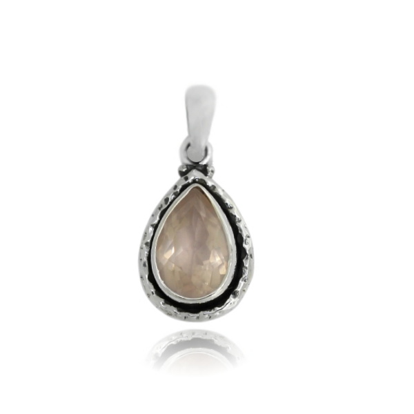 Rose Quartz Pendant model P6-033