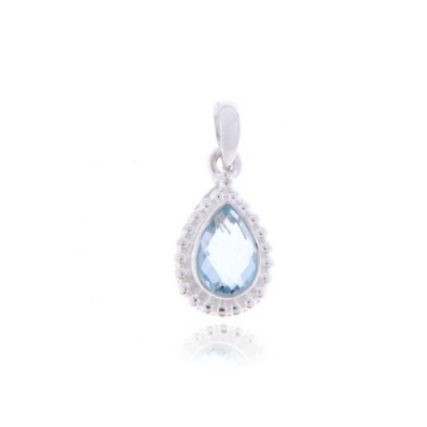 Blue Topaz Pendant model P6-034