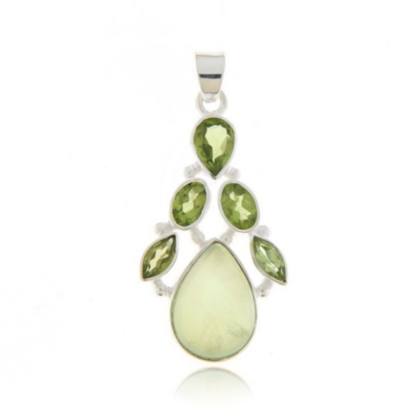 Prehnite Pendant model P6-044